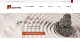 Optimum Health Therapeutic Massage web site