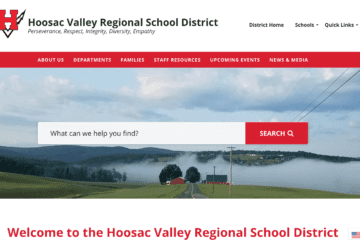 Hoosac Valley Regional School District website